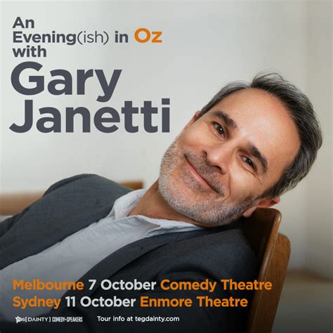 Acclaimed writer Gary Janetti announces Australian shows